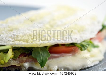 Brazilian Tapioca On A Plate