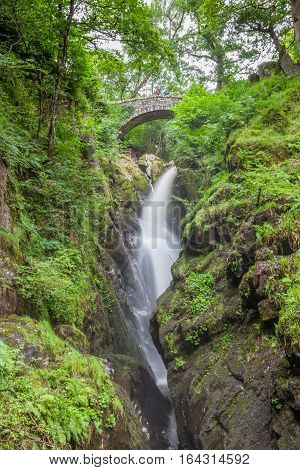 Aira Force is probably the most famous of all the waterfalls within the Lake District National Park in England.