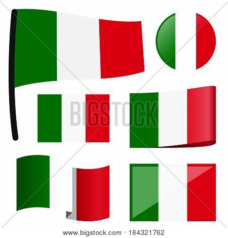 Collection Flags Italy
