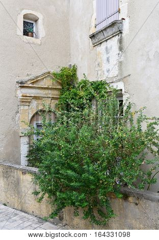 Ars en Re France - september 26 2016 : the picturesque village in autumn