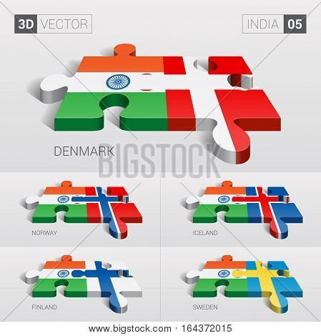 India puzzle part joint with Austria, Belgium, UK, Germany and Ireland.