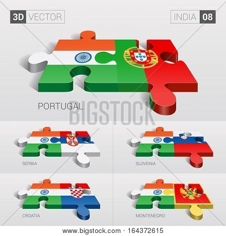 India puzzle part joint with Austria, Belgium, UK, Germany and Ireland.