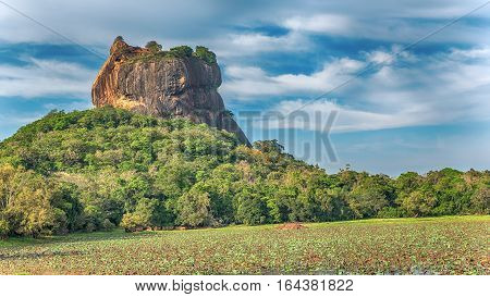 Sri Lanka: ancient Lion Rock fortress in Sigiriya or Sinhagiri