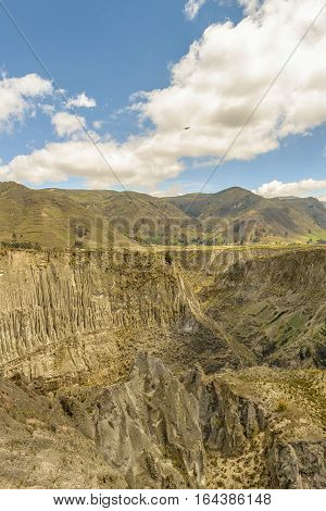 Valley And Andes Range Mountains Latacunga Ecuador