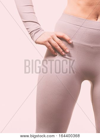 Female Hips Wearing Thermoactive Underwear