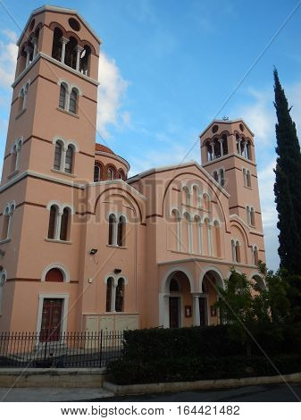 Oxtodox Church In Limasol In Cyprus