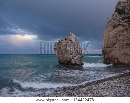 Petra Tou Romiou, Legendary Birthplace Of Godess Aphrodite In Cyprus