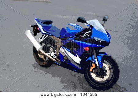 Motorcykel - logoer fjernet