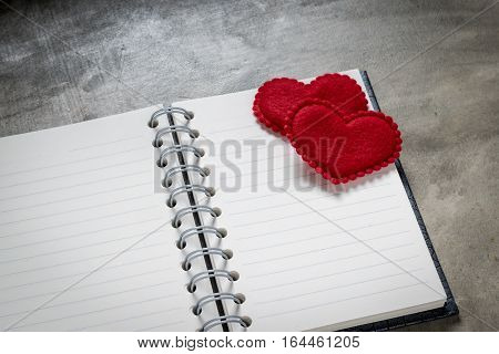 Valentine's Day Background,red Heart With Red White Rose ,ribbon