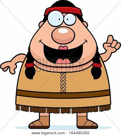 Cartoon Native American Idea