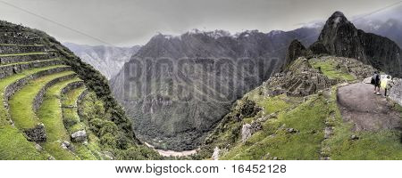 Panorama di Machu Picchu