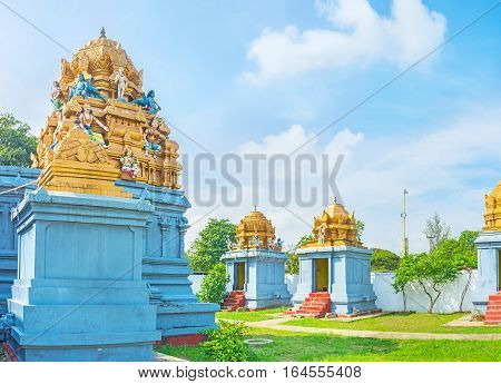 Decors Of Hindu Temple