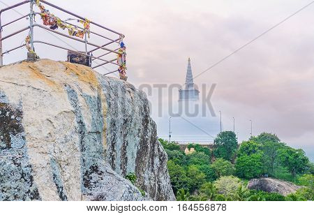 The Climb On Aradhana Gala Rock