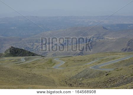 The Sierra Nevada Hosts The Highest Peaks Of Inland Spain.