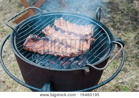 Gegrillte Rippen