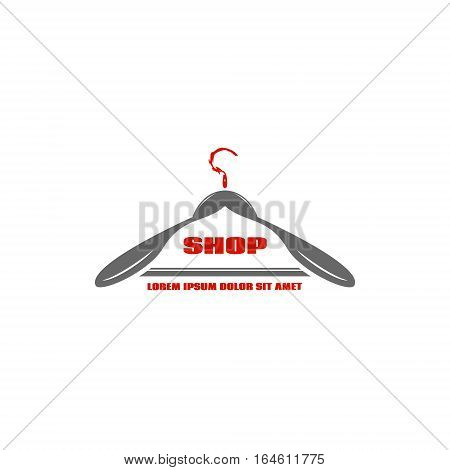 Logo gray coat hangers is a great way for your store to be original