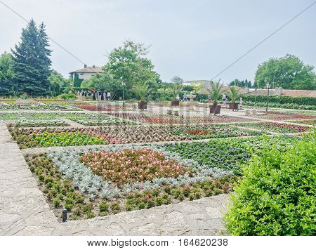 Balchik, Bulgaria - June 19, 2016. The Balchik Botanical Garden Of Romanian Queen Marie, Botanic Gar