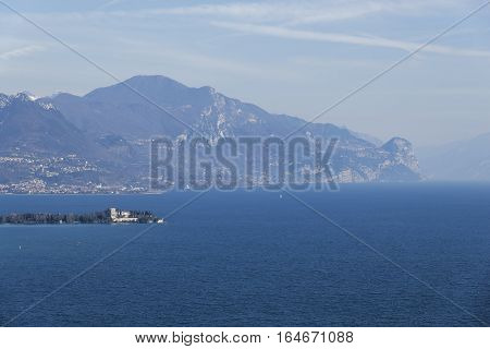 Garda lake from Rocca di Manerba - Lombardy - Italy