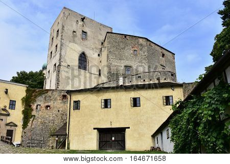 Stronghold Buchlov in moravian part ot  Czech republic