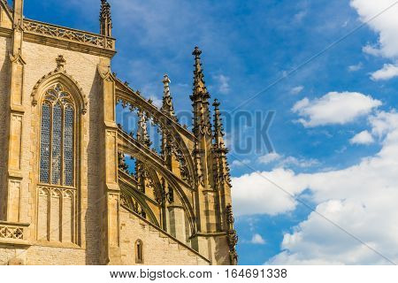 st Barbora Cathedral in Kutna Hora Unesco heritage site Central Bohemia Czech Republic