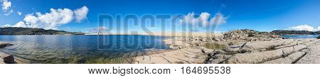 Lagoa Comprida is the largest lake of Serra da Estrela Natural park Portugal