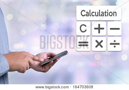 Calculation Business Finance Investment Accounting Banking Budget Calculator ,  Pressing Calculator