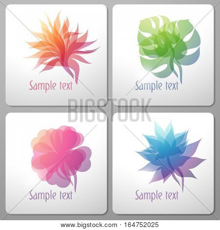 Nature. Elements for design. Vector illustration.