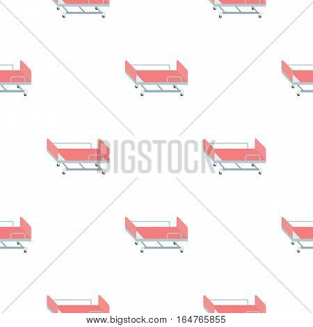 Hospital gurney icon cartoon. Single medicine icon from the big medical, healthcare cartoon. - stock vector