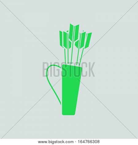 Quiver With Arrows Icon