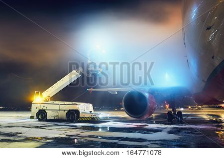 Deicing Of The Airplane
