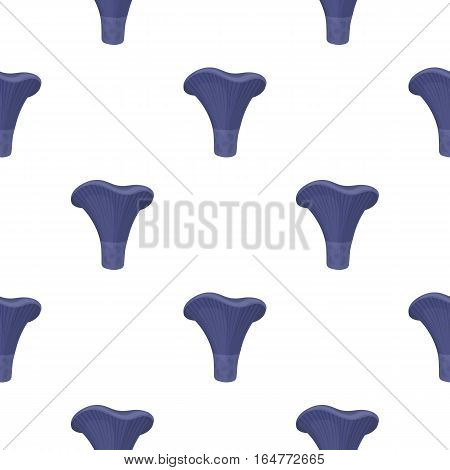 Actarius indigo icon in cartoon style isolated on white background. Mushroom pattern vector illustration.