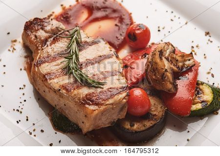 Grilled Pork Loin.