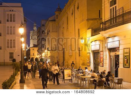 Old Town Street, Valencia, Spain