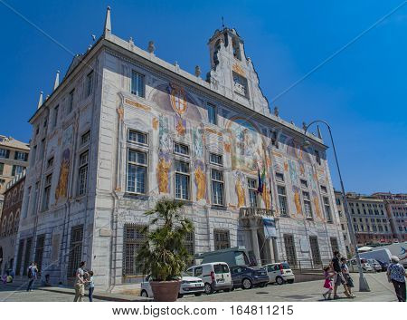 Palazzo San Giorgio In Genoa, Italy