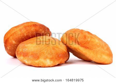 Three peremeches isolated over clear white background