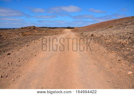 Countryside Desert Dirt Road
