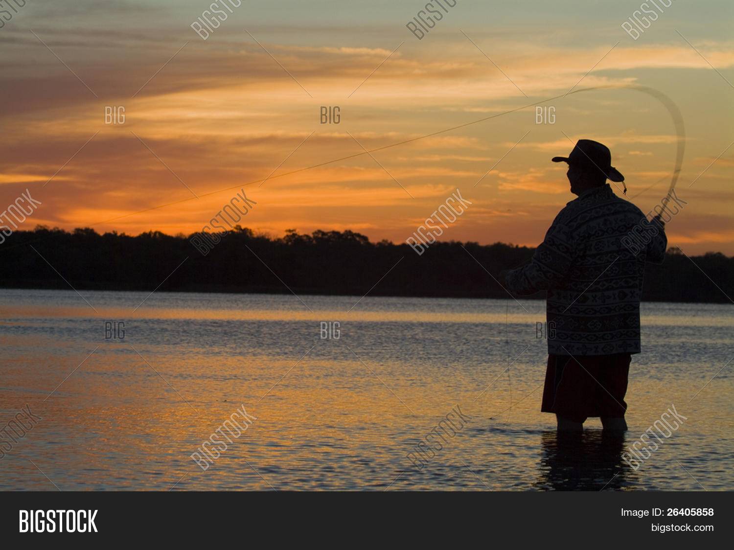 Fly Fishing Morning Image & Photo (Free Trial) Bigstock