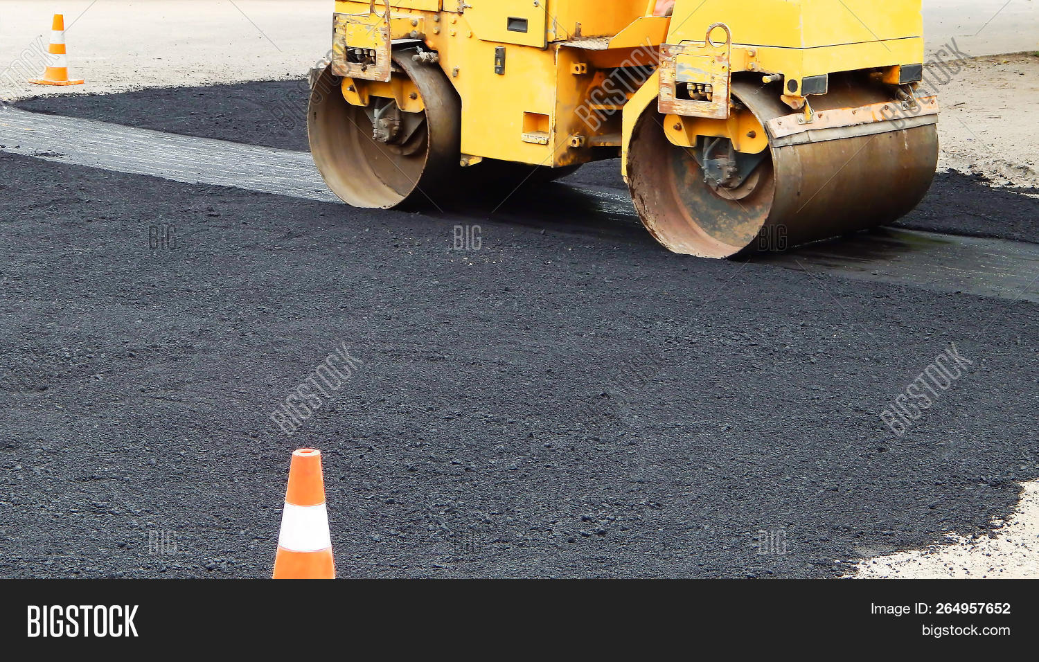 Paver Road Image & Photo (Free Trial) Bigstock