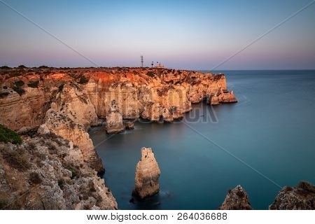 Ponta Da Piedade In The Morning Light