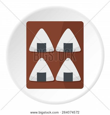 Spica Icon In Flat Circle Isolated On White Background Illustration For Web