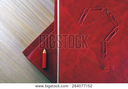 Book Pencil Scarpers Question Mark Studio Quality Light