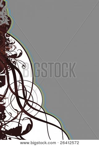 abstract floral background