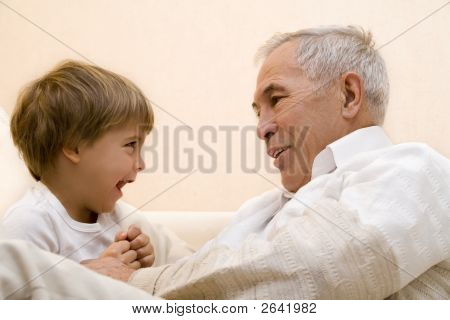 Дедушка и внук