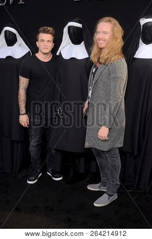 LOS ANGELES - SEP 4:  Josh Devine, Trev Luka Ther at the 