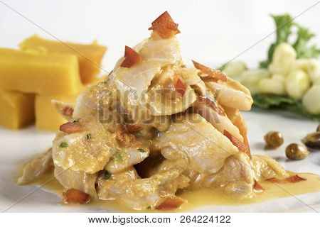 Ceviche, Dish Symbol Of Peruvian Gastronomy. Fresh