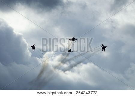 City: Kostroma. State: Kostroma. Country: Russia. Aviation Group Of Aerobatics Of The Air Force Of R