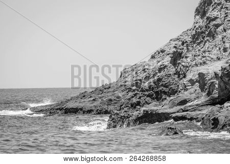 Saaidia Sunset Beach And Waves With Sunset