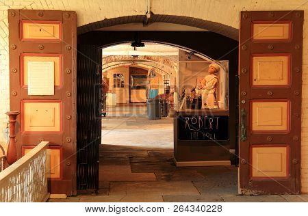Key West, Fl - August 4: The Supposedly Haunted Robert The Doll Is One Of The Prime Attractions At T