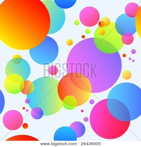 Colored balls seamless