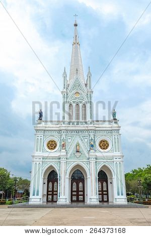 Nativity Of Our Lady Cathedral In Bang Nok Khwaek, Samut Songkhram, Thailand